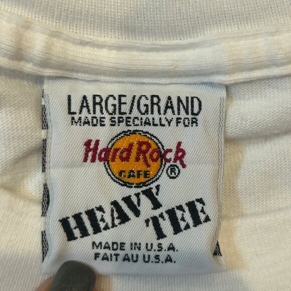 Hard Rock Cafe Maui Vintage 90s USA Made Heavy Tee Size Large - Picture 3 of 7